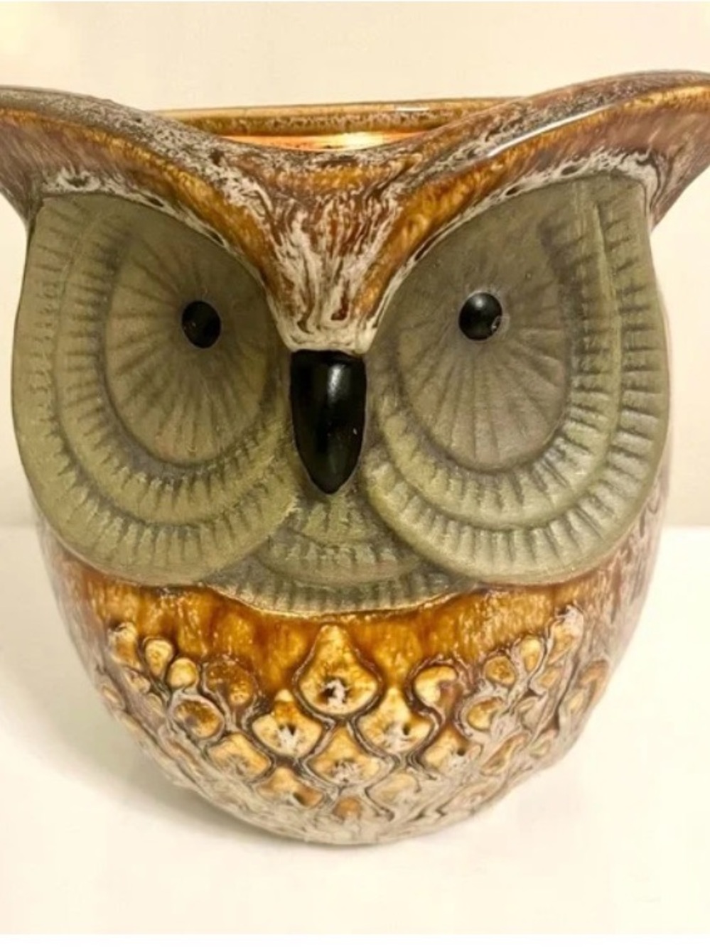 Spotted Owl Ceramic Electric Wax Warmer